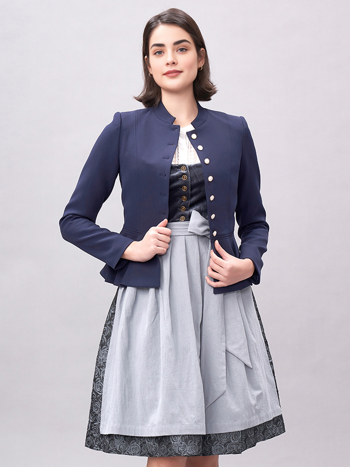 Ehreer Dirndl in Marineblau