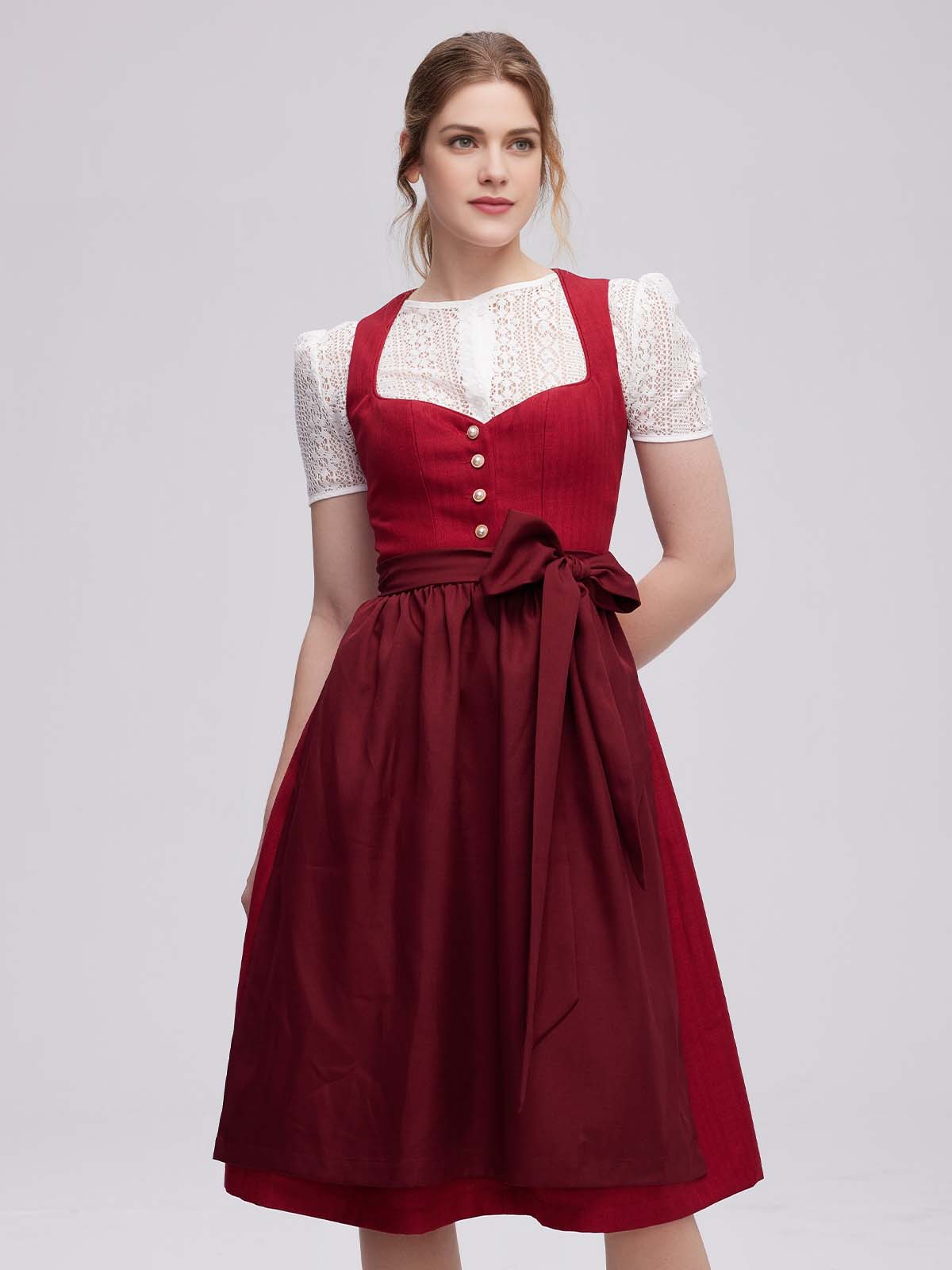 Dirndl Violett in eleganter Ausführung