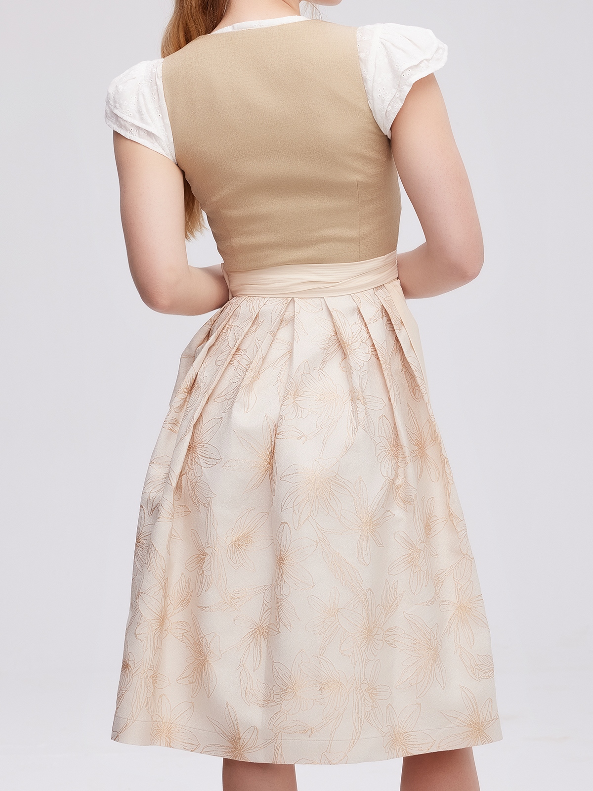 Grün Samt Dirndl
