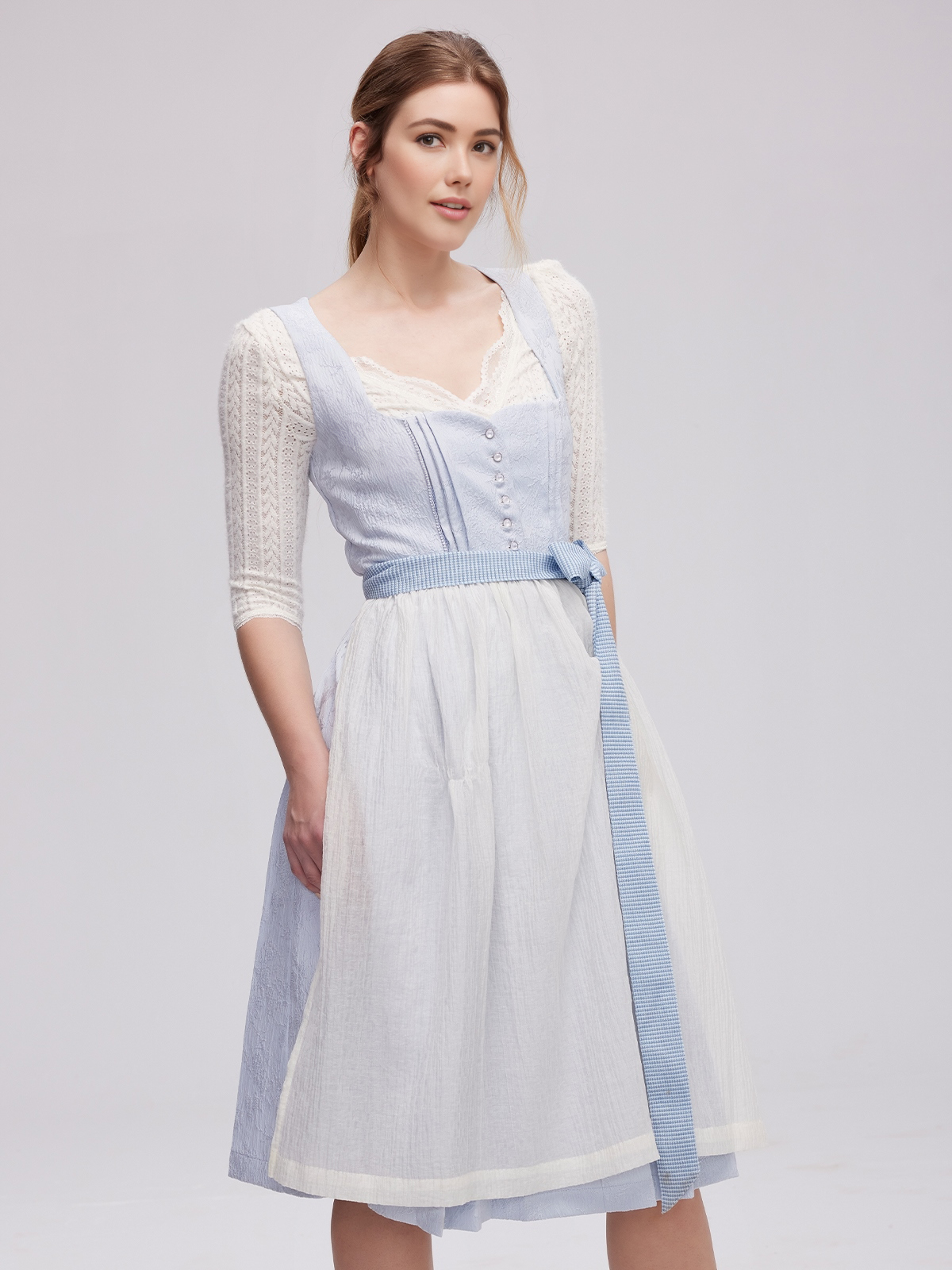 Dirndl in Blau