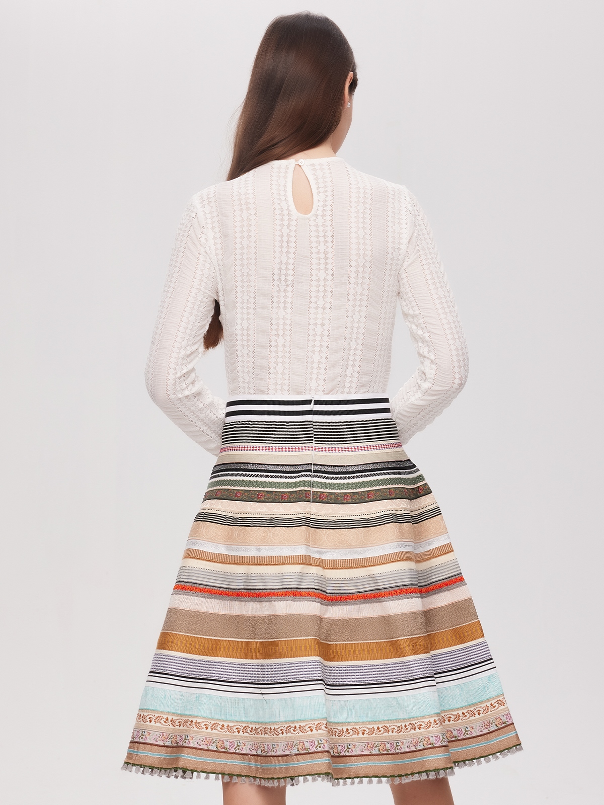 Dirndlblusen Halbarm in Gelb