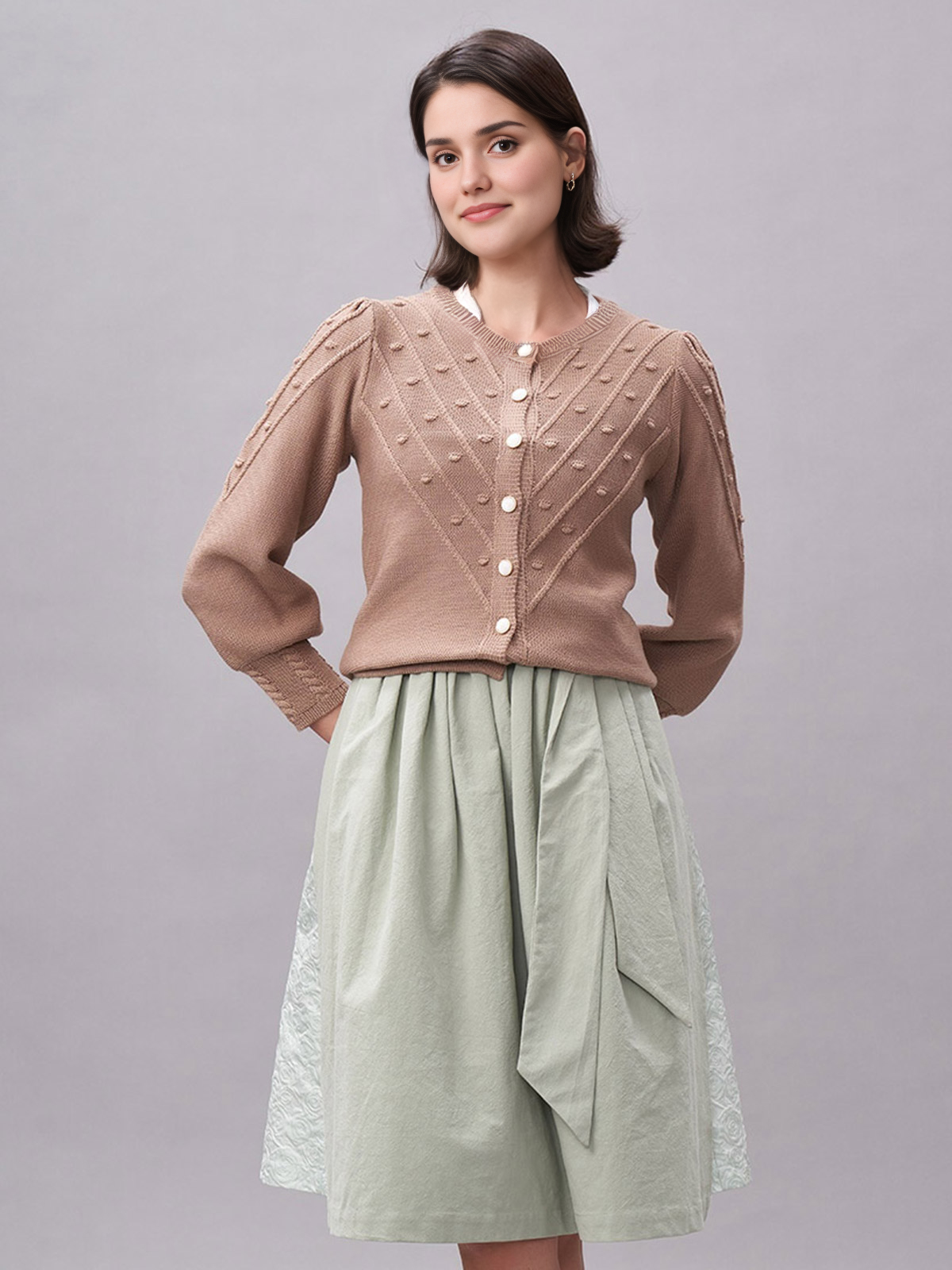 Dirndl in Braun und Grün – ein Blickfang für jede Gelegenheit